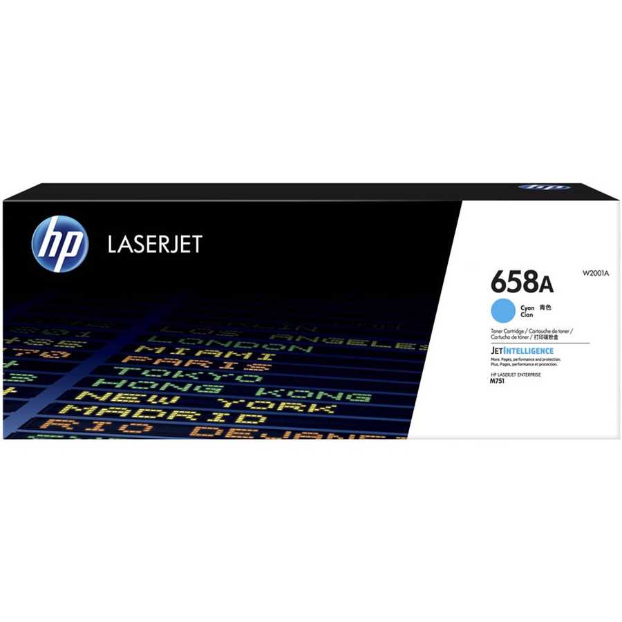 HP  W2001A (658A) ORJİNAL MAVİ LASERJET TONER