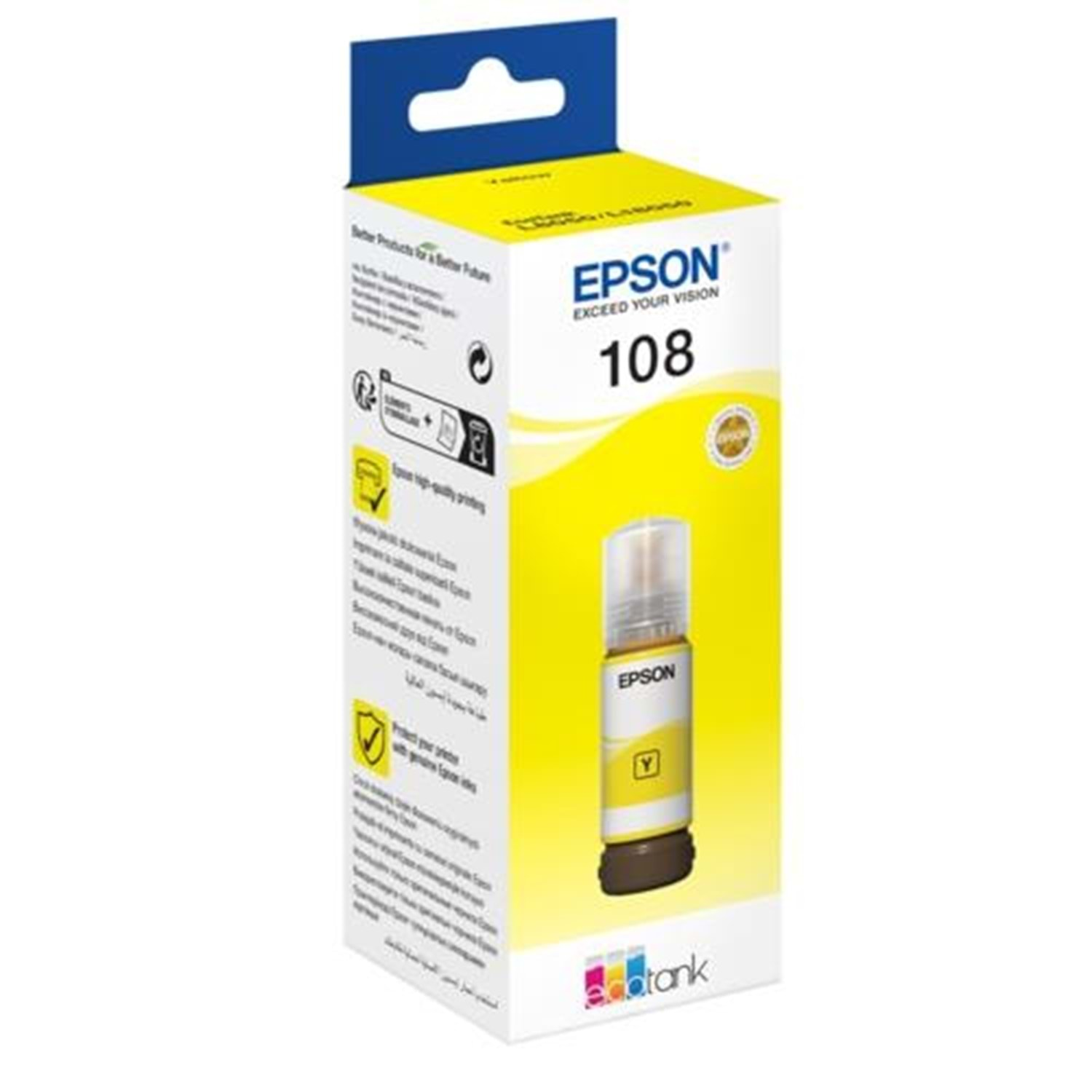 EPSON  C13T09C44A (108) SARI MÜREKKEP L10850