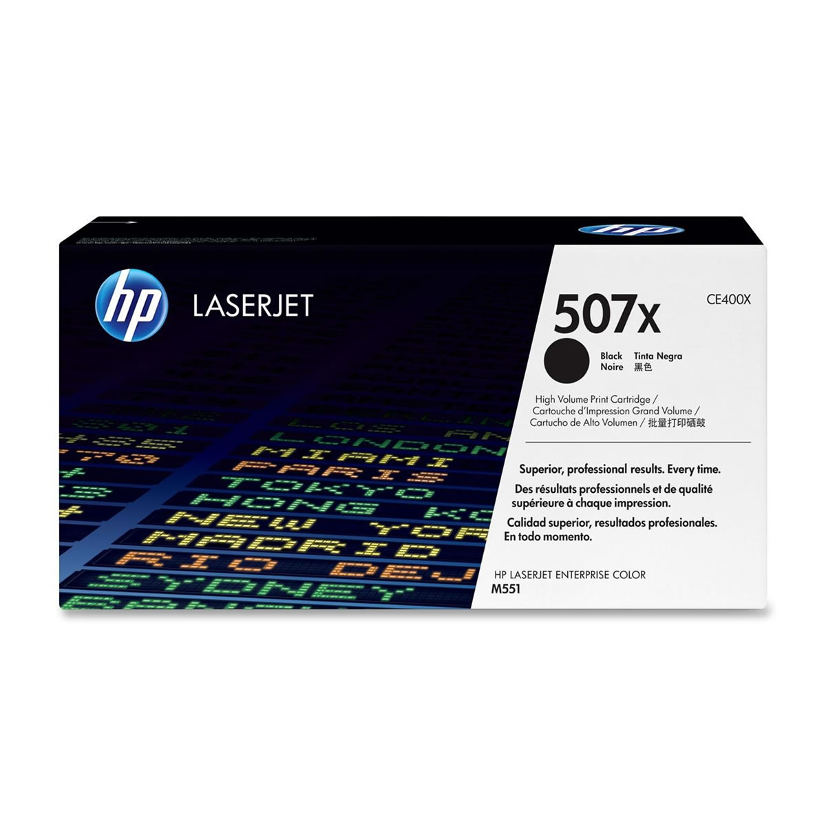 HP CE400X (507X) Siyah Orjinal Toner Yüksek Kapasite