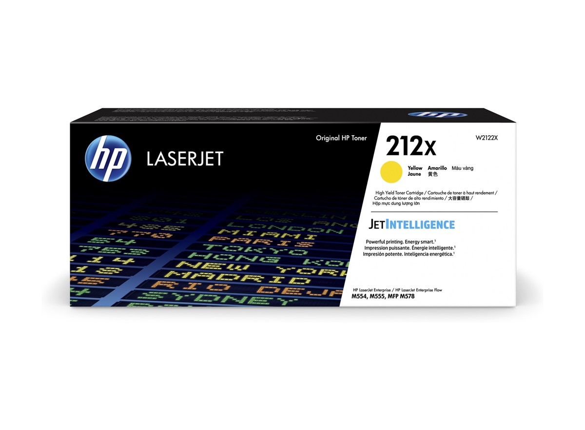 HP W2122X (212X) SARI TONER 10.000 SAYFA