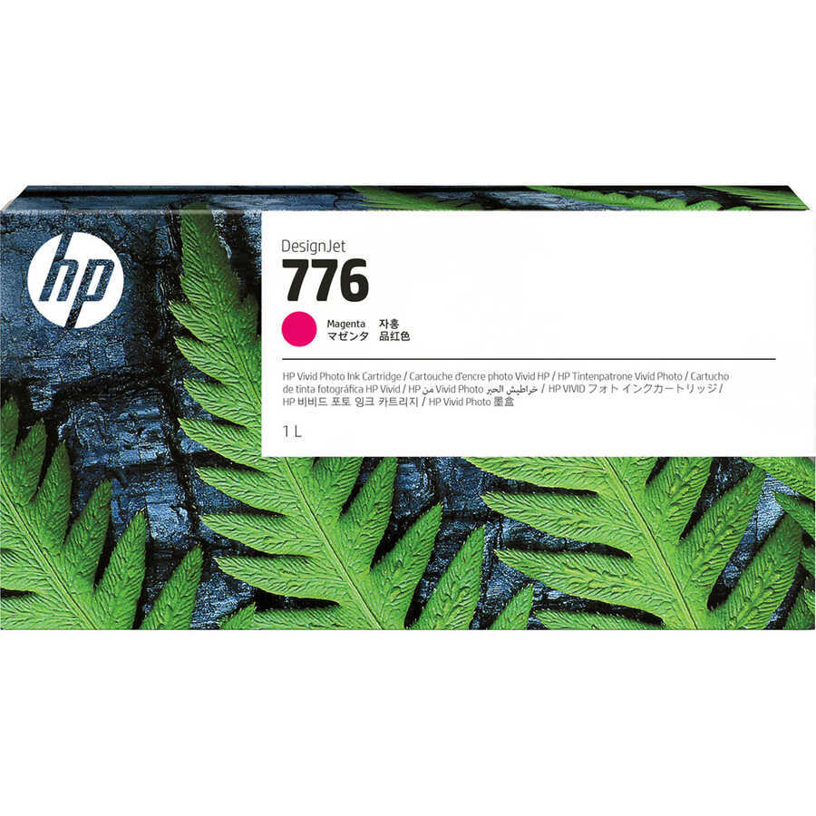 HP 1XB07A (776) 1L MACENTA GENİS FORMAT MUREKKEP KARTUS