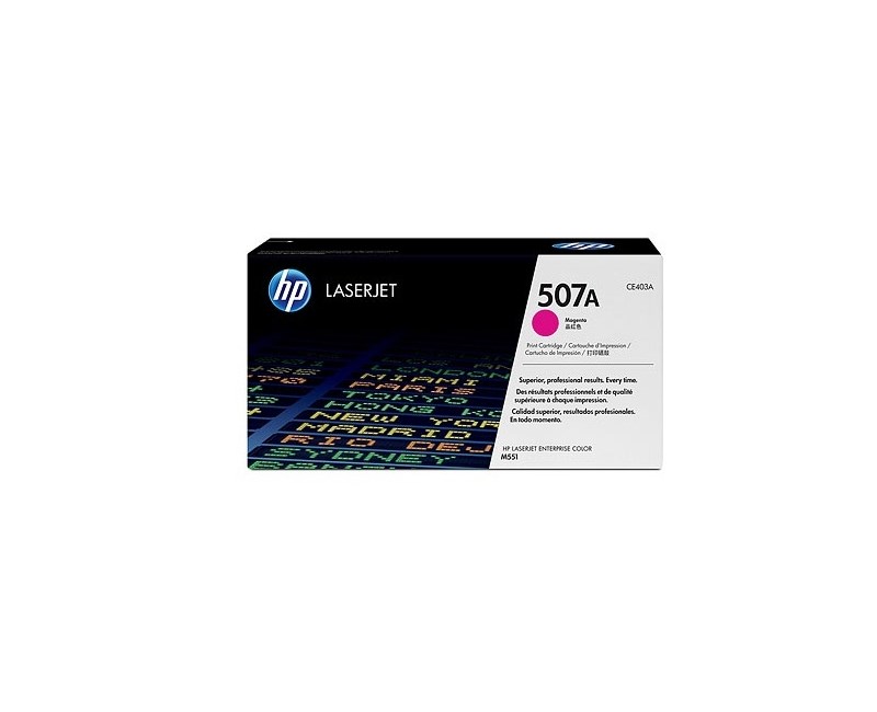 HP 507A-CE403A Kırmızı Orjinal Toner