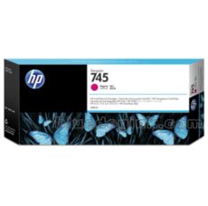 HP HP F9K01A (745) MACENTA 300 ML GENIS FORMAT MUREKKEP KARTUSU Resim-1