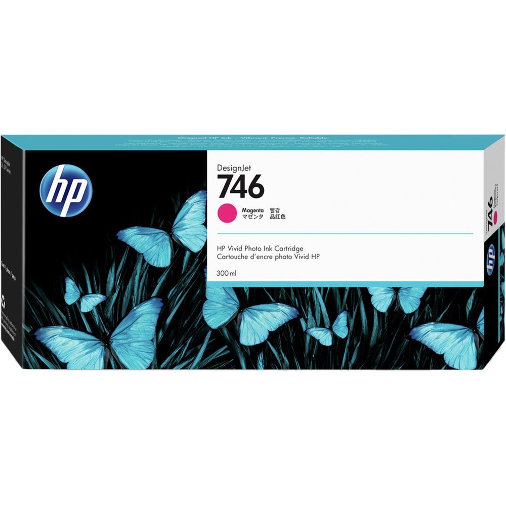 HP P2V78A (746) 300ml KIRMIZI DESIGNJET MÜREKKEP KARTUŞU