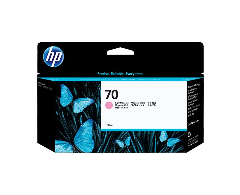 HP C9455A Inkjet açık kırmızı kartuş no 70 130ml Resim-1