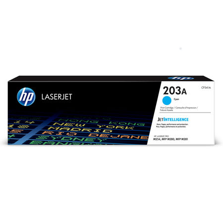 HP 203A Camgöbeği Orijinal LaserJet Toner CF541A Resim-1