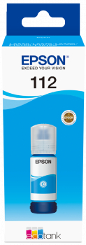 EPSON C13T06C24A 112 MAVİ MÜREKKEP KARTUŞ 6.000 SAYFA 60ml L15160 L15150 Resim-1