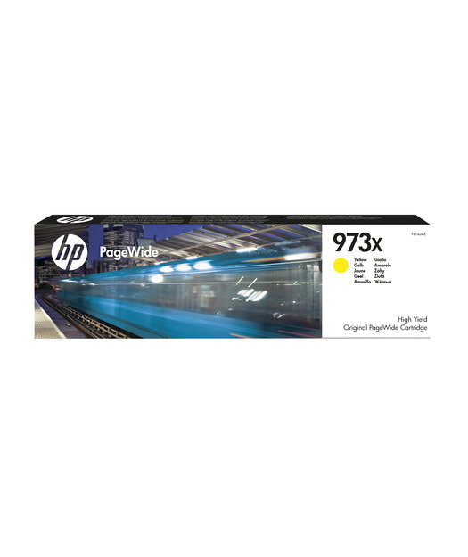 HP 973X Yüksek Kapasiteli Sarı Orijinal PageWide Kartuşu F6T83AE