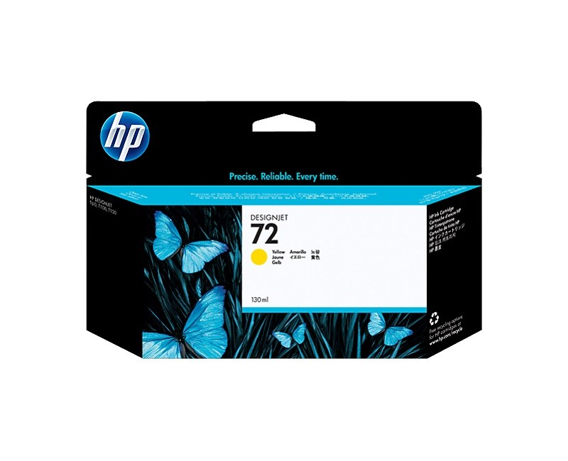 HP C9373A No 72, Inkjet Sarı Kartuş, 130ml