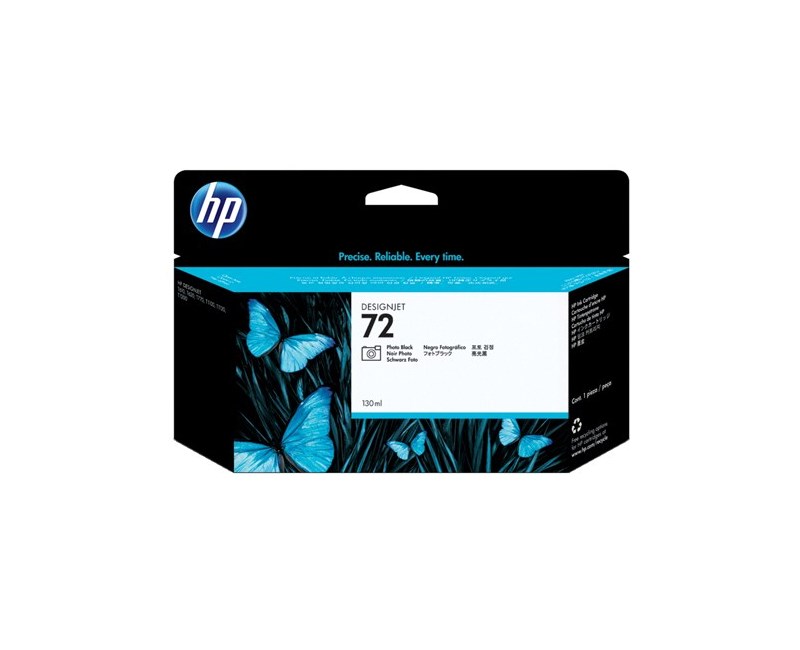 HP C9370A No 72, Inkjet Siyah Kartuş, 130ml