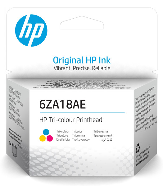 HP 6ZA18AE CMY Printhead 6ZA18AE Resim-1