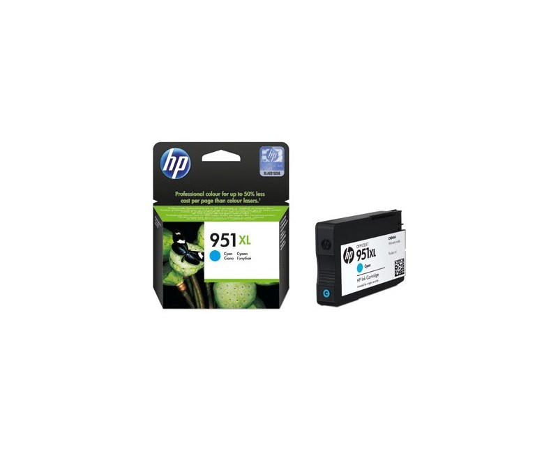 HP HP CN046AE (951XL) CAMGOBEGI YUKSEK KAPASITELI MUREKKEP KARTUSU 1.500 SAYFA Resim-1