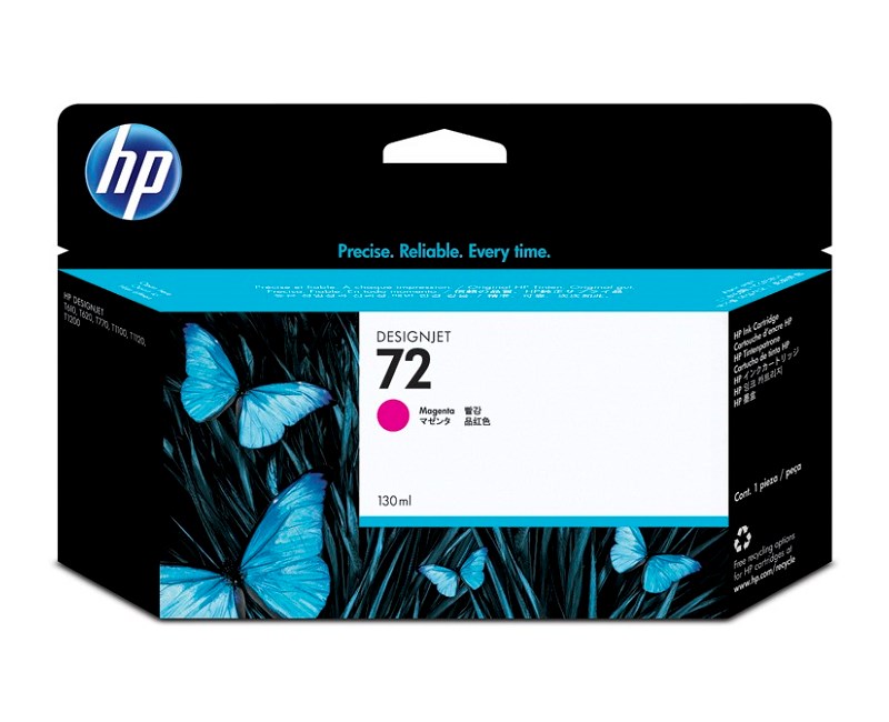 HP  C9372A (72) MACENTA 130 ML GENIS FORMAT MUREKKEP KARTUSU