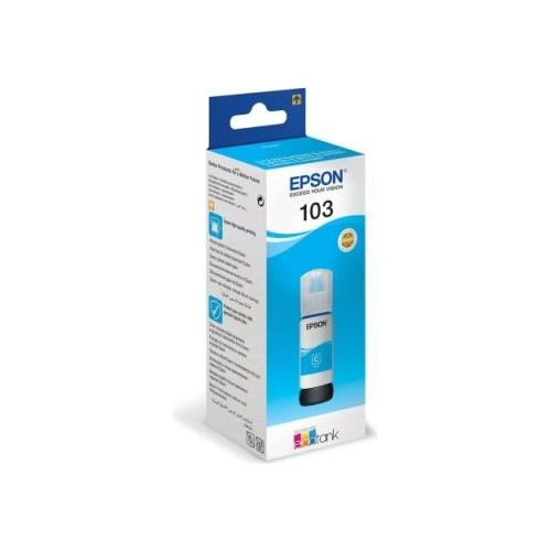 EPSON C13T00S24A 103 MAVİ MÜREKKEP ŞİŞESİ Resim-1