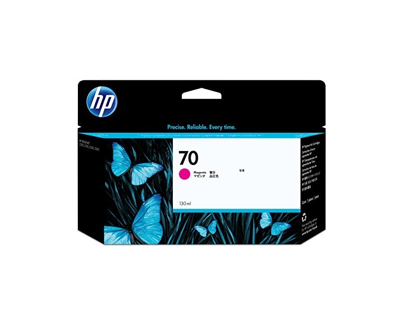 HP C9453A  70 130ml Magenta Ink Cartridge with Vivera Ink