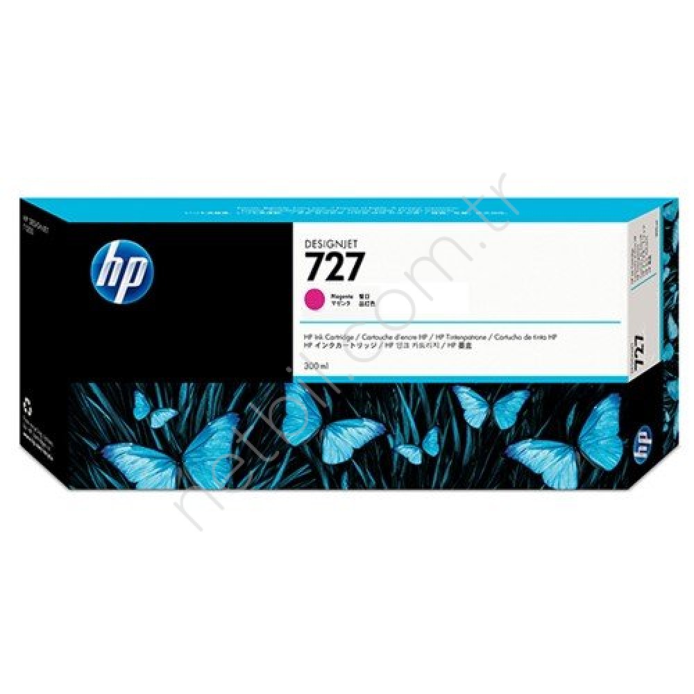 HP HP 730-P2V69A Kırmızı Kartuş Resim-1