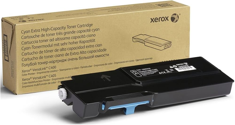 XEROX 106R03534 VERSALİNK C400/C405 EKSTRA YÜKSEK KAP. CYAN TONER 8000 SYF