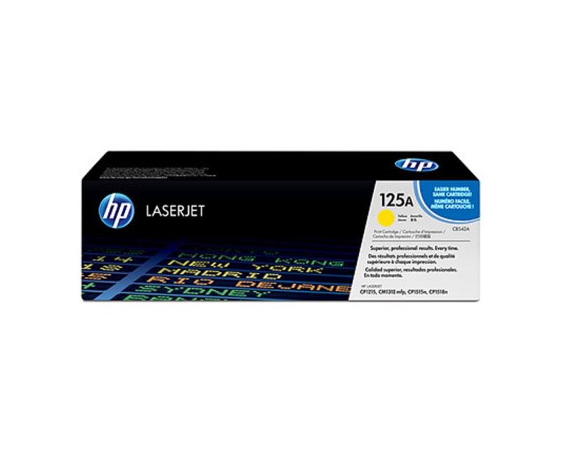 HP CB542A  CB542A SARI RENKLİ LAZER TONER